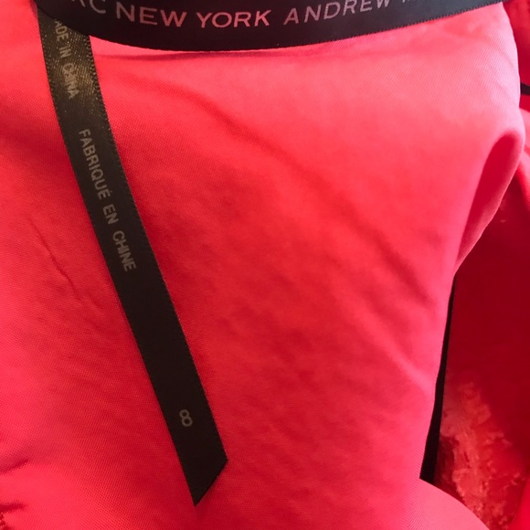 Marc New York Dress Size 8.  Coral color - Picture 2 of 8